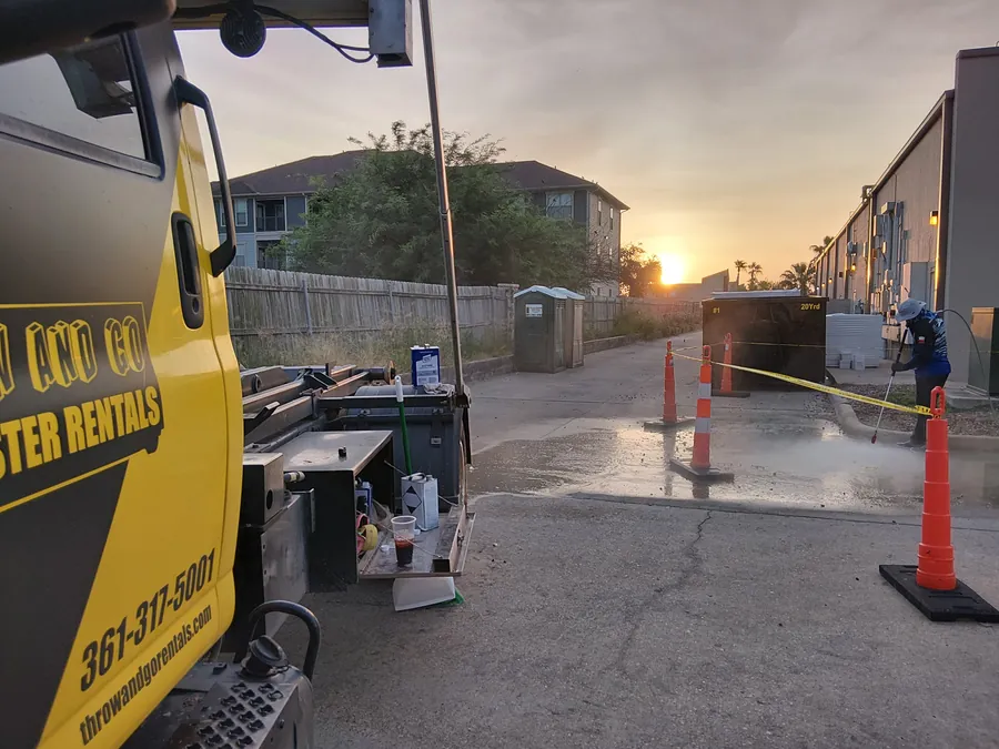 Throw and Go providing commercial dumpster service across the Coastal Bend